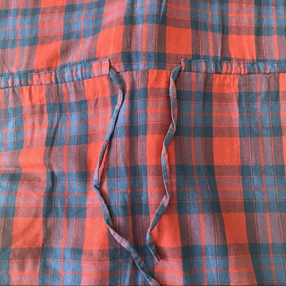 girl crazy || plaid drawstring shirt dress - Picture 5 of 9